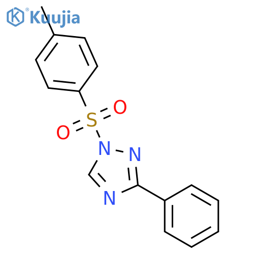 1H-1,2,4-Triazole, 1-[(4-methylphenyl)sulfonyl]-3-phenyl- structure
