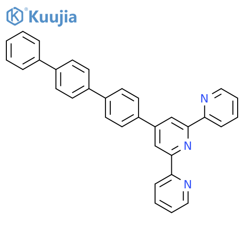 2,2':6',2''-Terpyridine, 4'-[1,1':4',1''-terphenyl]-4-yl- structure