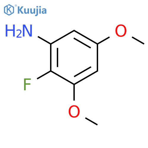 2-fluoro-3,5-dimethoxyaniline structure