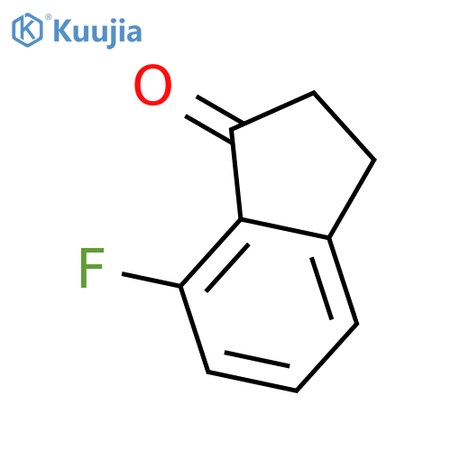 7-Fluoro-2,3-dihydroinden-1-one structure