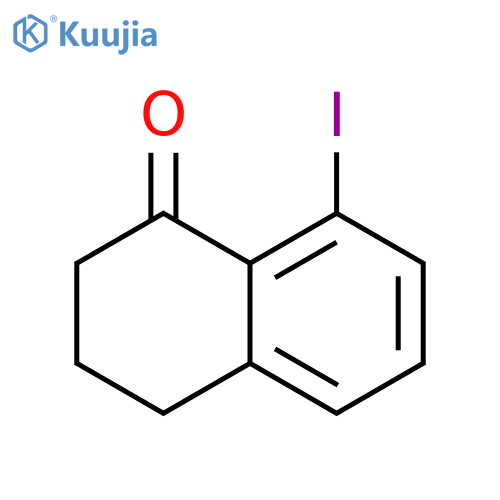 8-Iodo-3,4-dihydronaphthalen-1(2H)-one structure