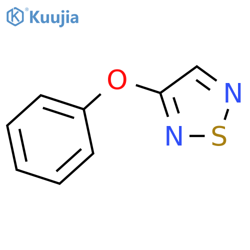 1,2,5-Thiadiazol-3-yl, 4-phenoxy- structure