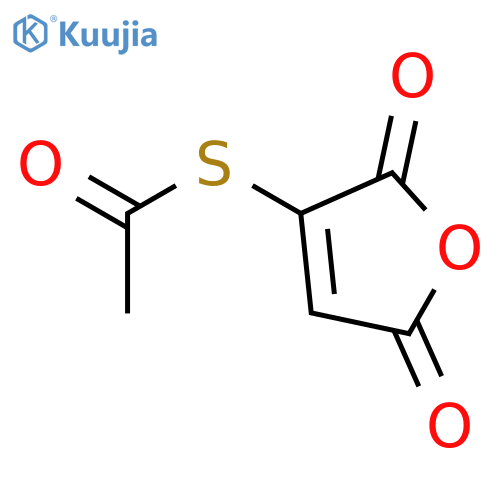 ETHANETHIOIC ACID, S-(2,5-DIHYDRO-2,5-DIOXO-3-FURANYL) ESTER structure