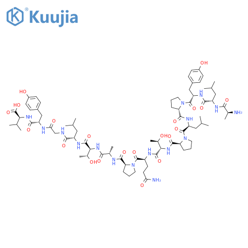 L-Valine,L-alanyl-L-leucyl-L-tyrosyl-L-prolyl-L-leucyl-L-prolyl-L-threonyl-L-glutaminyl-L-prolyl-L-alanyl-L-threonyl-L-leucylglycyl-L-tyrosyl- structure