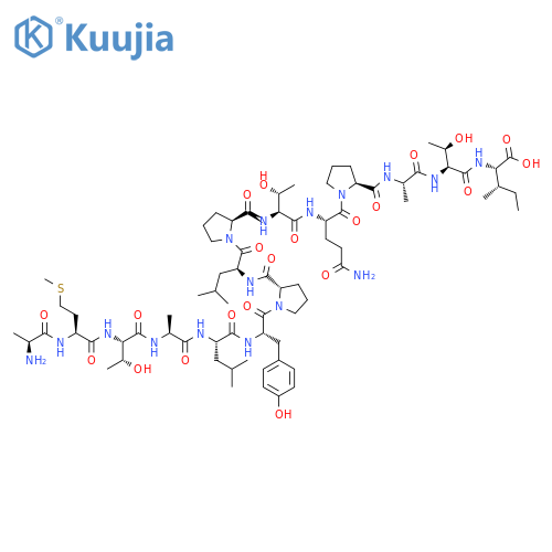 L-Isoleucine,L-alanyl-L-methionyl-L-threonyl-L-alanyl-L-leucyl-L-tyrosyl-L-prolyl-L-leucyl-L-prolyl-L-threonyl-L-glutaminyl-L-prolyl-L-alanyl-L-threonyl- structure
