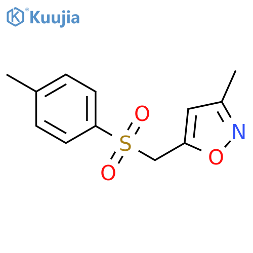 ISOXAZOLE, 3-METHYL-5-[[(4-METHYLPHENYL)SULFONYL]METHYL]- structure