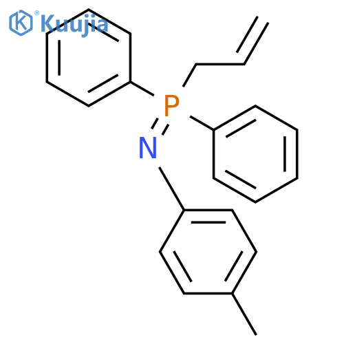 Benzenamine, N-(diphenyl-2-propenylphosphoranylidene)-4-methyl- structure