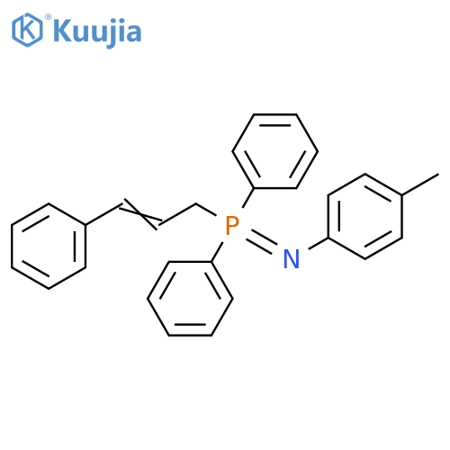 Benzenamine,N-[diphenyl(3-phenyl-2-propenyl)phosphoranylidene]-4-methyl- structure