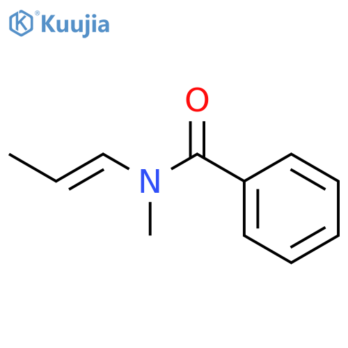 BENZAMIDE, N-METHYL-N-1-PROPENYL- structure