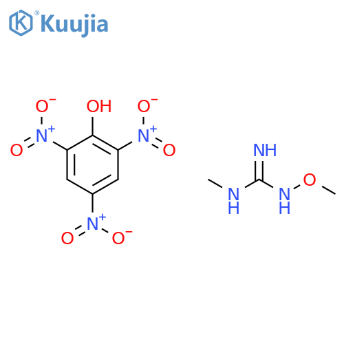 Guanidine, N-methoxy-N'-methyl-, compd. with 2,4,6-trinitrophenol (1:1) structure