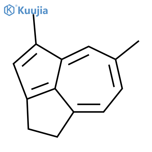 CYCLOPENT[CD]AZULENE, 1,2-DIHYDRO-5,7-DIMETHYL- structure