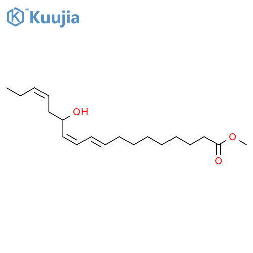 9,11,15-Octadecatrienoic acid, 13-hydroxy-, methyl ester, (E,Z,Z)- structure