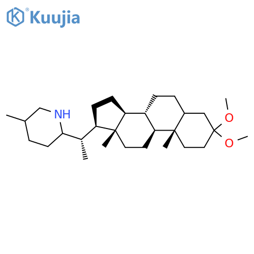 (22ξ,25ξ)-3,3-Dimethoxy-16,28-secosolanidane structure