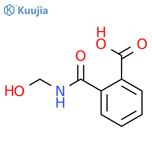 2-[(Hydroxymethyl)carbamoyl]benzoic acid structure