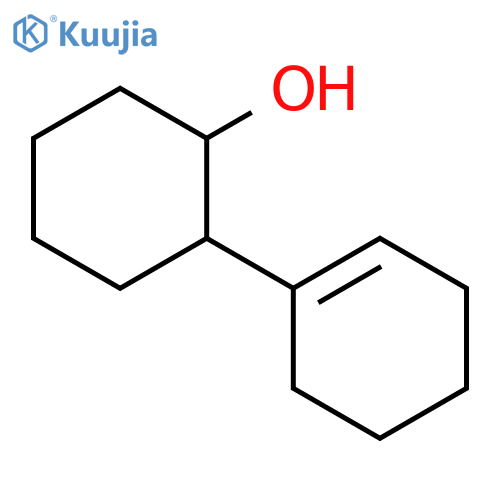 2-(cyclohex-1-en-1-yl)cyclohexan-1-ol structure