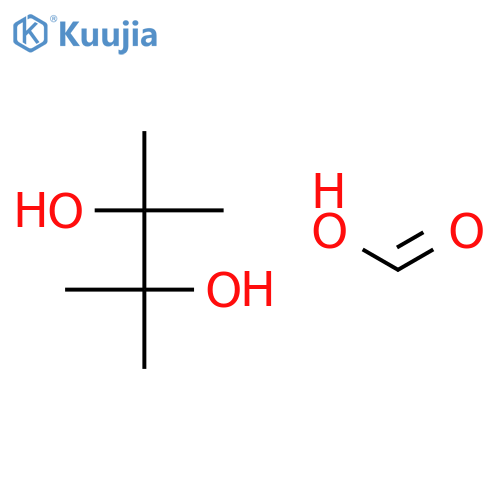 2,3-Butanediol,2,3-dimethyl-, 2-formate structure
