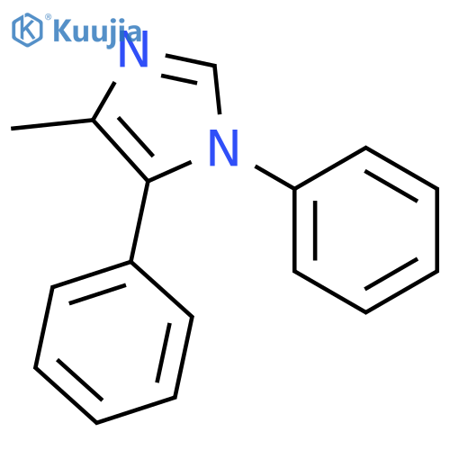 1H-Imidazole, 4-methyl-1,5-diphenyl- structure