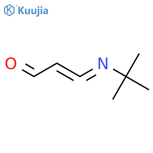 2-Propenal, 3-[(1,1-dimethylethyl)imino]- structure