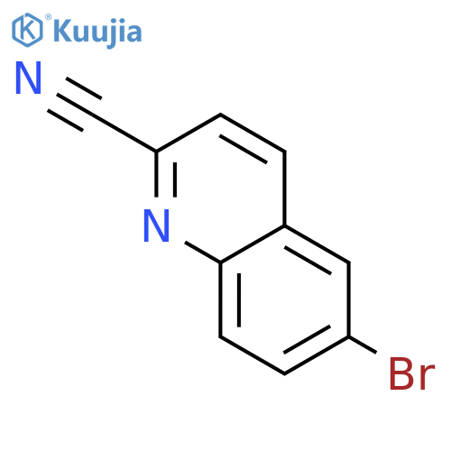 6-Bromoquinoline-2-carbonitrile structure