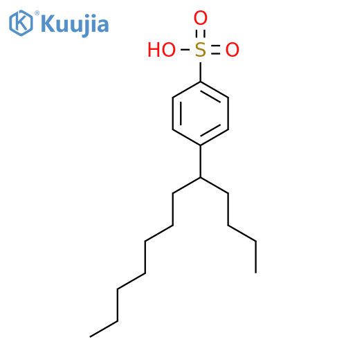 BENZENESULFONIC ACID, 4-(1-BUTYLOCTYL)- structure