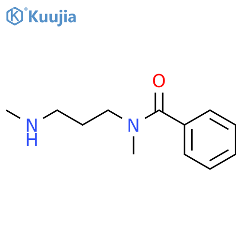 Benzamide, N-methyl-N-[3-(methylamino)propyl]- structure