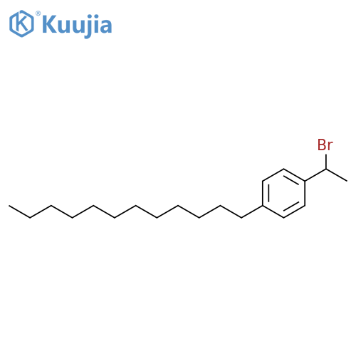 BENZENE, 1-(1-BROMOETHYL)-4-DODECYL- structure