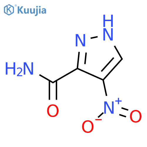4-Nitro-1H-pyrazole-3-carboxamide structure