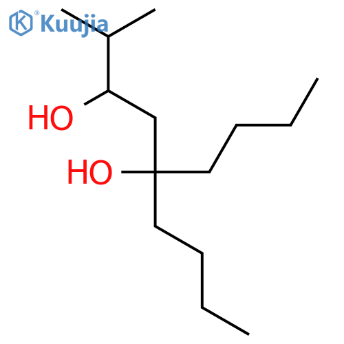 3,5-Nonanediol, 5-butyl-2-methyl- structure