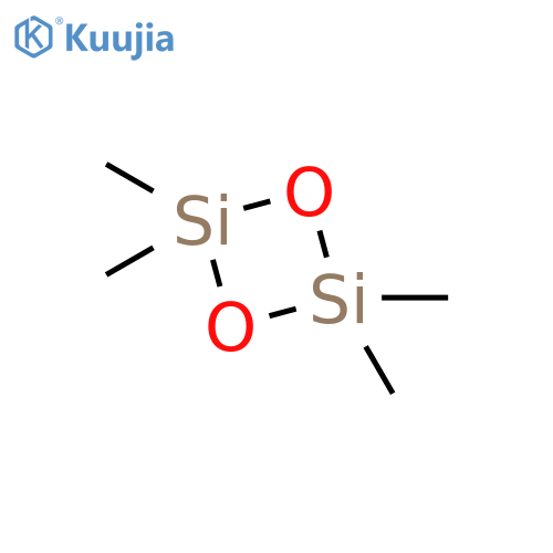 Cyclodisiloxane, tetramethyl- structure