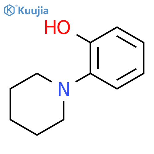 2-Piperidin-1-yl-phenol structure