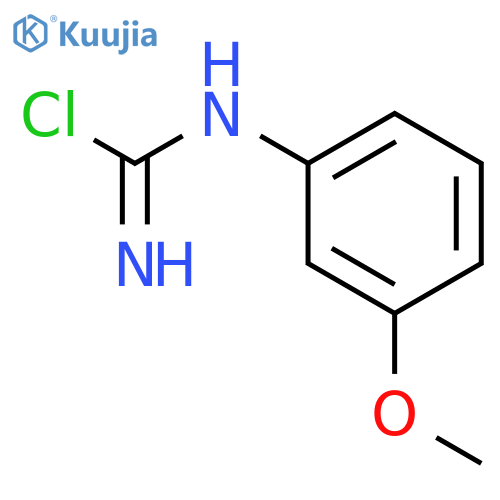CARBAMIMIDIC CHLORIDE, (3-METHOXYPHENYL)- structure