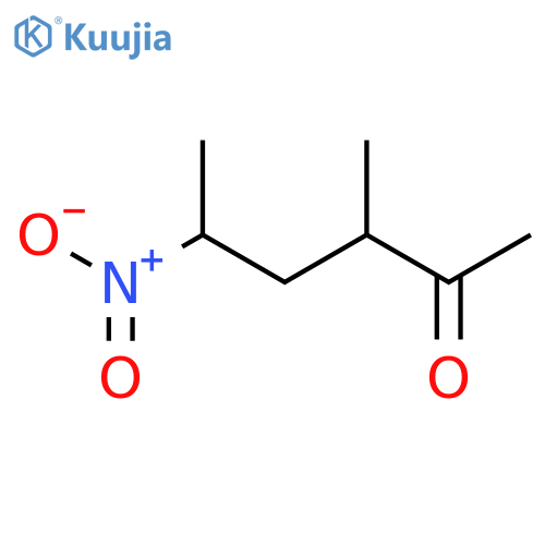 2-HEXANONE, 3-METHYL-5-NITRO- structure