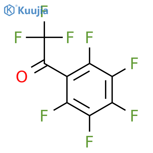 Perfluoroacetophenone structure