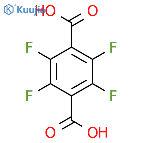 2,3,5,6-Tetrafluoroterephthalic Acid structure