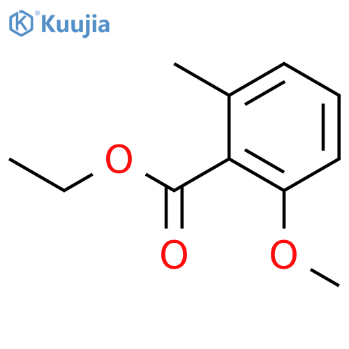 Ethyl 2-methoxy-6-methylbenzoate structure
