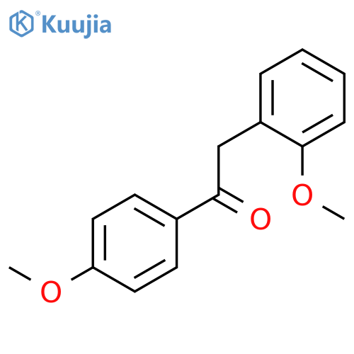 ETHANONE, 2-(2-METHOXYPHENYL)-1-(4-METHOXYPHENYL)- structure