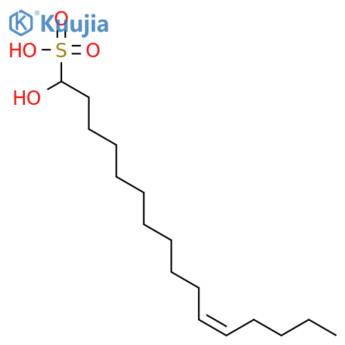 11-HEXADECENE-1-SULFONIC ACID, 1-HYDROXY-, (Z)- structure