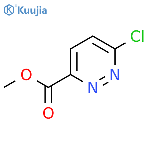 Methyl 6-chloropyridazine-3-carboxylate structure