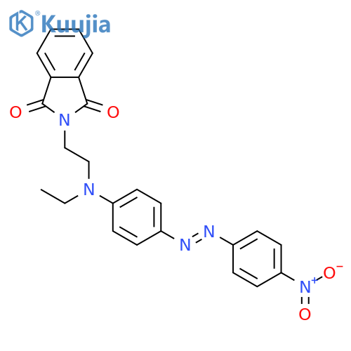 1H-Isoindole-1,3(2H)-dione,2-[2-[ethyl[4-[2-(4-nitrophenyl)diazenyl]phenyl]amino]ethyl]- structure