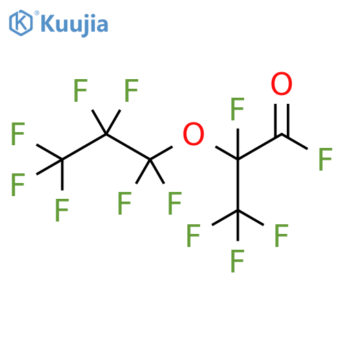 Perfluoro(2-methyl-3-oxahexanoyl) fluoride structure