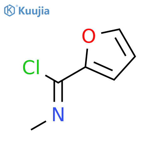 N-methylfuran-2-carbonimidoyl chloride structure