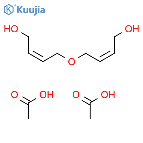 2-BUTEN-1-OL, 4,4'-OXYBIS-, DIACETATE structure