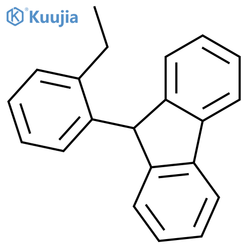 9H-Fluorene, 9-(2-ethylphenyl)- structure
