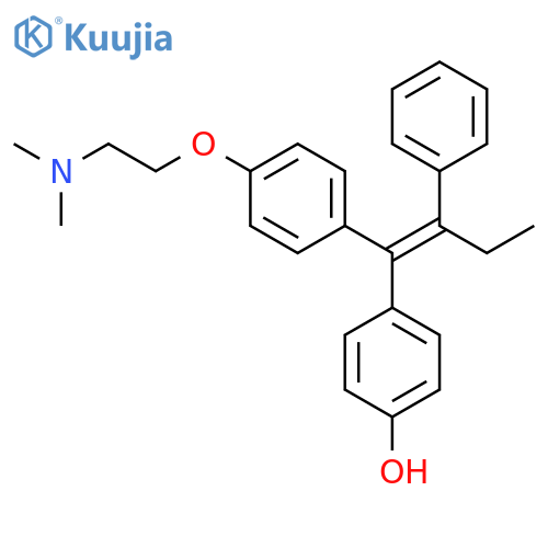 (Z)-4-(1-(4-(2-(Dimethylamino)ethoxy)phenyl)-2-phenylbut-1-en-1-yl)phenol structure
