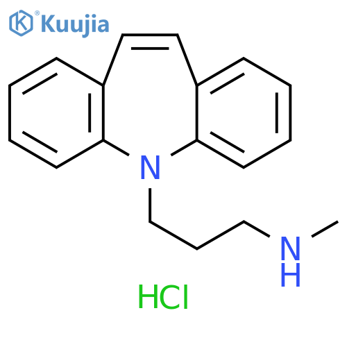 (3-Methylaminopropyl)-5H-dibenzb,fazepine Hydrochloride structure