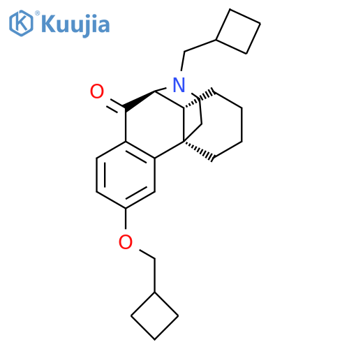 MORPHINAN-10-ONE, 3-(CYCLOBUTYLMETHOXY)-17-(CYCLOBUTYLMETHYL)- structure