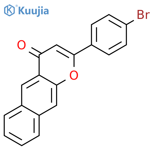 2-(4-Bromophenyl)-4H-benzo[G]chromen-4-one structure