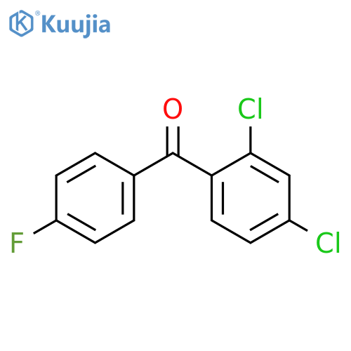 2,4-Dichloro-4'-Fluorobenzophenone structure