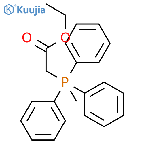 Acetic acid, (methyltriphenylphosphoranyl)-, ethyl ester structure