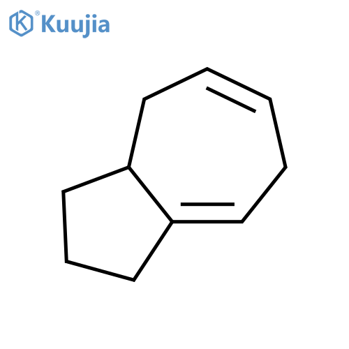 Azulene, 1,2,3,3a,4,7-hexahydro- structure